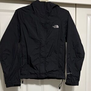North Face Black Hooded Shell Jacket Women’s xs